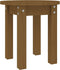 vidaXL - Salontafel - Ø - 35x35 - cm - massief - grenenhout - honingbruin