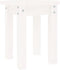 vidaXL - Salontafel - Ø - 35x35 - cm - massief - grenenhout - wit
