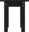vidaXL - Salontafel - Ø - 35x35 - cm - massief - grenenhout - zwart