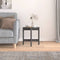 vidaXL - Salontafel - Ø - 42,5x45 - cm - massief - grenenhout - grijs