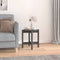 vidaXL - Salontafel - Ø - 42,5x45 - cm - massief - grenenhout - grijs