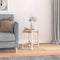 vidaXL - Salontafel - Ø - 42,5x45 - cm - massief - grenenhout