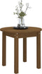 vidaXL - Salontafel - Ø - 45x40 - cm - massief - grenenhout - honingbruin