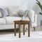 vidaXL - Salontafel - Ø - 45x40 - cm - massief - grenenhout - honingbruin