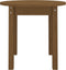 vidaXL - Salontafel - Ø - 45x40 - cm - massief - grenenhout - honingbruin