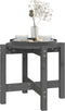 vidaXL - Salontafel - Ø - 52,5x45 - cm - massief - grenenhout - grijs