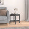 vidaXL - Salontafel - Ø - 52,5x45 - cm - massief - grenenhout - grijs