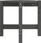 vidaXL - Salontafel - Ø - 52,5x45 - cm - massief - grenenhout - grijs