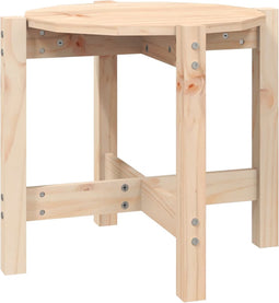 vidaXL - Salontafel - Ø - 52,5x45 - cm - massief - grenenhout