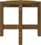 vidaXL - Salontafel - Ø - 52,5x45 - cm - massief - grenenhout - honingbruin