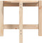 vidaXL - Salontafel - Ø - 52,5x45 - cm - massief - grenenhout