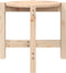 vidaXL - Salontafel - Ø - 52,5x45 - cm - massief - grenenhout