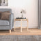 vidaXL - Salontafel - Ø - 52,5x45 - cm - massief - grenenhout