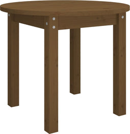 vidaXL - Salontafel - Ø - 55x45 - cm - massief - grenenhout - honingbruin
