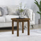 vidaXL - Salontafel - Ø - 55x45 - cm - massief - grenenhout - honingbruin