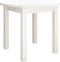 vidaXL - Salontafel - Ø - 55x45 - cm - massief - grenenhout - wit