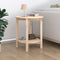 vidaXL - Salontafel - Ø - 55x60 - cm - massief - grenenhout