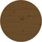 vidaXL - Salontafel - Ø - 55x60 - cm - massief - grenenhout - honingbruin
