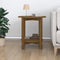 vidaXL - Salontafel - Ø - 55x60 - cm - massief - grenenhout - honingbruin