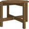 vidaXL - Salontafel - Ø - 62,5x45 - cm - massief - grenenhout - honingbruin