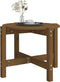 vidaXL - Salontafel - Ø - 62,5x45 - cm - massief - grenenhout - honingbruin