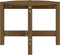 vidaXL - Salontafel - Ø - 62,5x45 - cm - massief - grenenhout - honingbruin