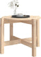 vidaXL - Salontafel - Ø - 62,5x45 - cm - massief - grenenhout