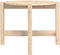 vidaXL - Salontafel - Ø - 62,5x45 - cm - massief - grenenhout