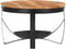 vidaXL - Salontafel - Ø - 68x43 - cm - massief - acaciahout