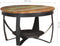 vidaXL - Salontafel - Ø - 68x43 - cm - massief - gerecycled - hout