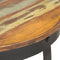 vidaXL - Salontafel - Ø - 68x43 - cm - massief - gerecycled - hout