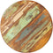 vidaXL - Salontafel - Ø - 68x43 - cm - massief - gerecycled - hout