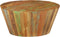 vidaXL - Salontafel - Ø65x31 - cm - massief - gerecycled - hout