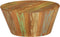 vidaXL - Salontafel - Ø65x31 - cm - massief - gerecycled - hout