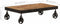 vidaXL - Salontafel - op - wieltjes - 100x60x26 - cm - massief - mangohout