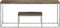 vidaXL - Salontafel - roestvrij - staal - en - massief - gerecycled - hout - zilver