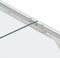 vidaXL - Salontafel - roestvrijstaal - en - gehard - glas - zilverkleurig