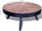 vidaXL - Salontafel - rond - gerecycled - teakhout