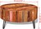 vidaXL - Salontafel - rond - massief - gerecycled - hout