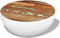 vidaXL - Salontafel - rond - Ø - 50x24 - cm - massief - gerecycled - hout - wit