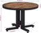 vidaXL - Salontafel - rond - Ø55x40 - cm - massief - gerecycled - teakhout