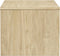 vidaXL - Salontafel - SAUDA - 99x55x45 - cm - massief - grenenhout - eikenkleurig