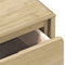 vidaXL - Salontafel - SAUDA - 99x55x45 - cm - massief - grenenhout - eikenkleurig