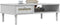 vidaXL - Salontafel - SENJA - 100x55x33 - cm - rattan-look - massief - hout - wit