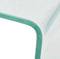 vidaXL - Salontafel - transparant - 49,5x50x45 - cm - gehard - glas