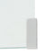 vidaXL - Salontafel - transparant - 49,5x50x45 - cm - gehard - glas