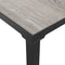 vidaXL - Salontafel - tuin - 55x55x31 - cm - DPC - en - staal - grijs