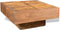 vidaXL - Salontafel - vierkant - massief - mangohout - bruin
