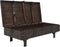 vidaXL - Salontafel - vintage - stijl - 120x55x35 - cm - multiplex