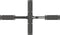 vidaXL - Salontafelpoot - spider - vorm - 98x58x(42-43) - cm - staal - antraciet